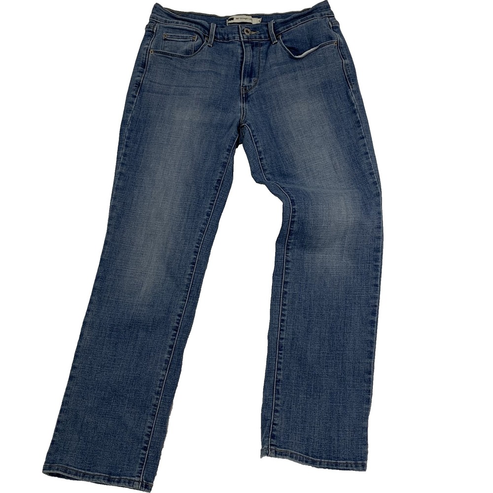 Levi’s 505 Straight Leg Jeans Women’s 8 29x30 Blue Medium Wash
